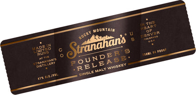 Stranahan's Founder's Release 11Year Single Malt Whiskey – Limited Edition - Main Street Liquor