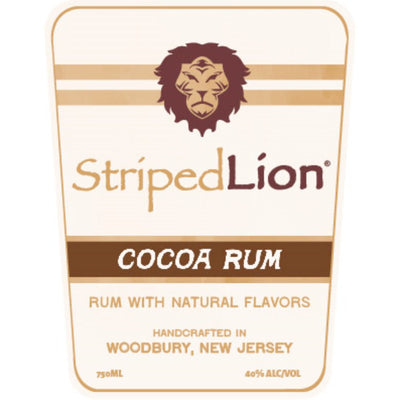 Striped Lion Cocoa Rum - Main Street Liquor