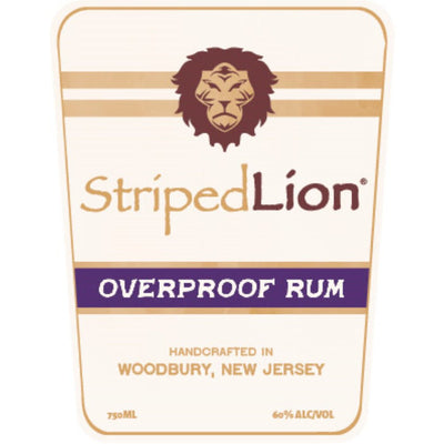 Striped Lion Overproof Rum - Main Street Liquor