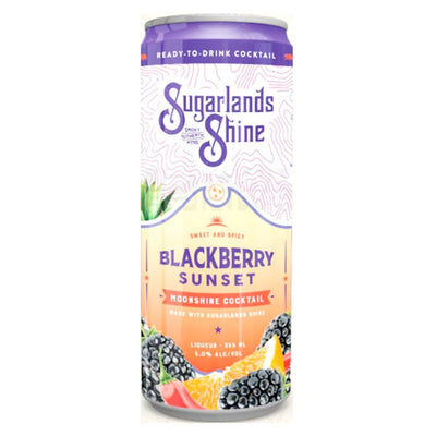 Sugarlands Blackberry Sunset Moonshine Cocktail 4pk - Main Street Liquor
