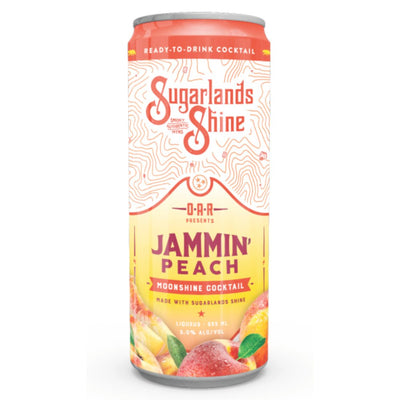 Sugarlands Jammin' Peach Moonshine Cocktail by O.A.R. 4pk - Main Street Liquor