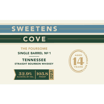 Sweetens Cove The Foursome Single Barrel No. 1 - Main Street Liquor