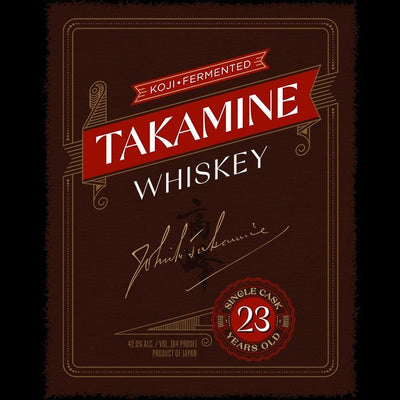 Takamine Koji Fermented Single Cask Whiskey Aged 23 Years - Main Street Liquor