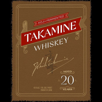 Takamine Koji Fermented Whiskey Aged 20 Years - Main Street Liquor