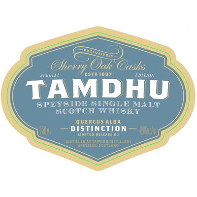 Tamdhu Quercus Alba Distinction III - Main Street Liquor