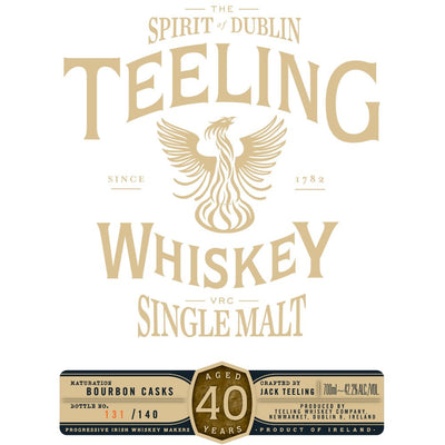 Teeling 40 Year Old Vintage Reserve Collection - Main Street Liquor
