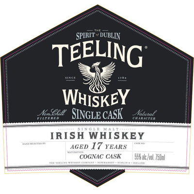 Teeling Single Cask Irish Whiskey 17 Year Old Cognac Cask - Main Street Liquor