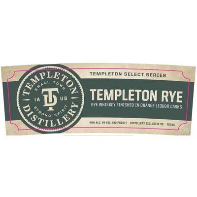 Templeton Rye Finished in Orange Liquor Casks - Main Street Liquor