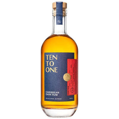 Ten To One Dark Rum - Main Street Liquor