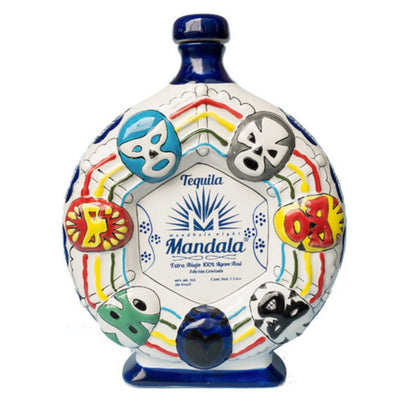 Tequila Mandala Extra Añejo Lucha Libre Edition 1L - Main Street Liquor