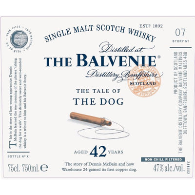 The Balvenie The Tale Of The Dog 42 Year Old - Main Street Liquor