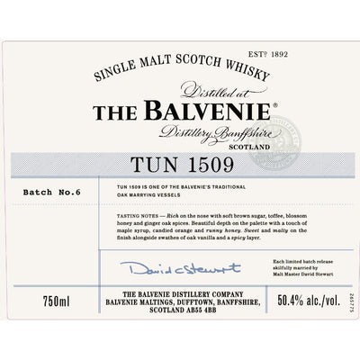 The Balvenie Tun 1509 Batch 6 - Main Street Liquor