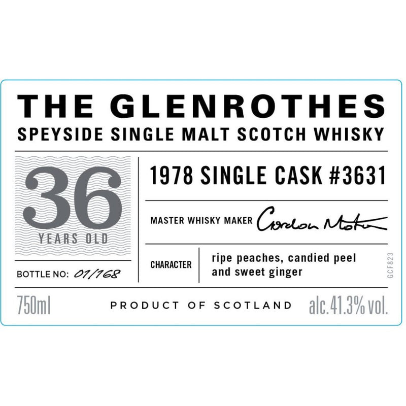 The Glenrothes 1978 Single Cask 