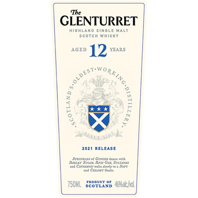 The Glenturret 12 Year Old 2021 Release - Main Street Liquor