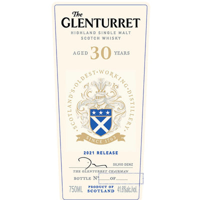 The Glenturret 30 Year Old 2021 Release - Main Street Liquor