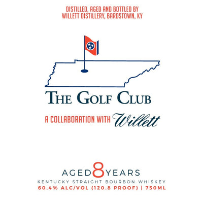 The Golf Club A Collaboration With Willet 8 Year Bourbon - Main Street Liquor