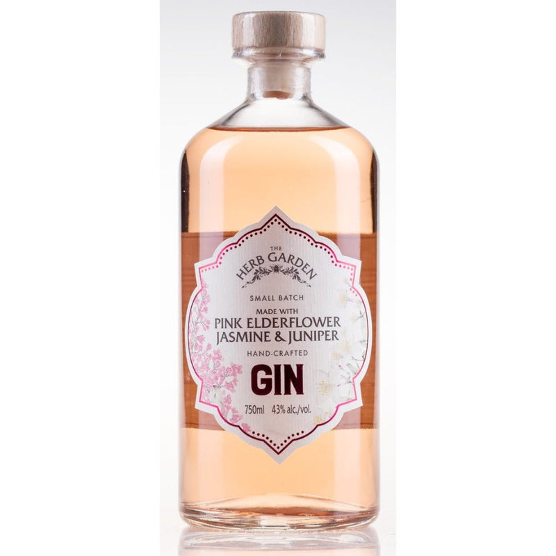 The Herb Garden Pink Elderflower Jasmine & Juniper Gin - Main Street Liquor