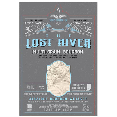 The Lost River Multi-Grain Bottled in Bond Straight Bourbon - Main Street Liquor
