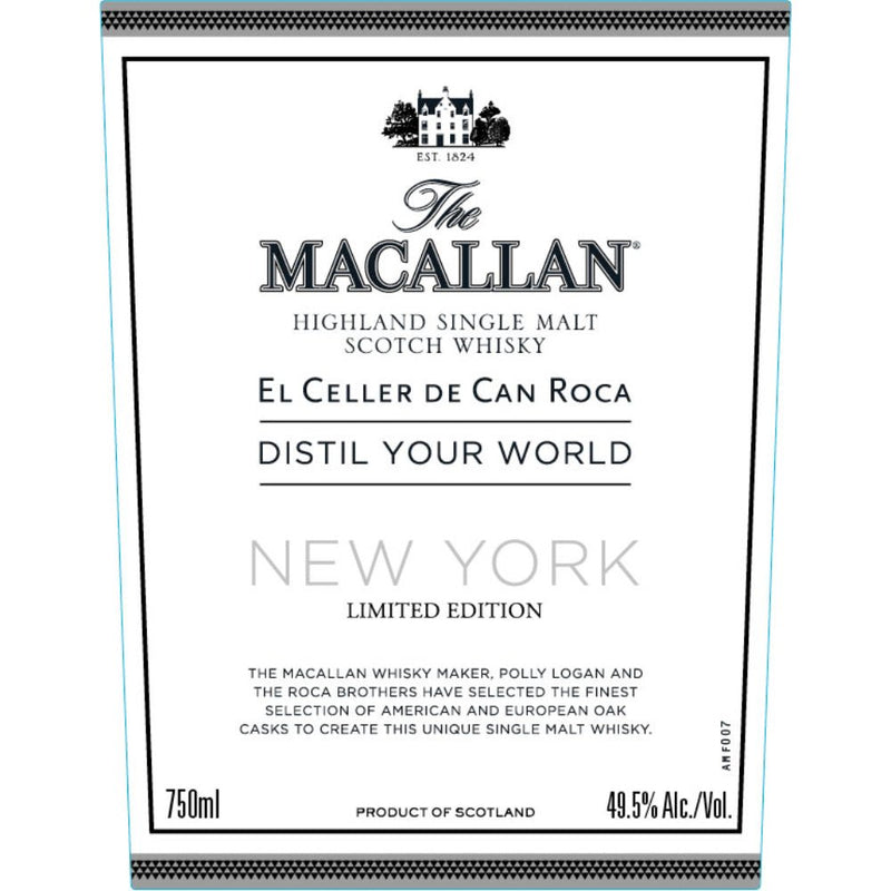 The Macallan Distil Your World New York Edition - Main Street Liquor