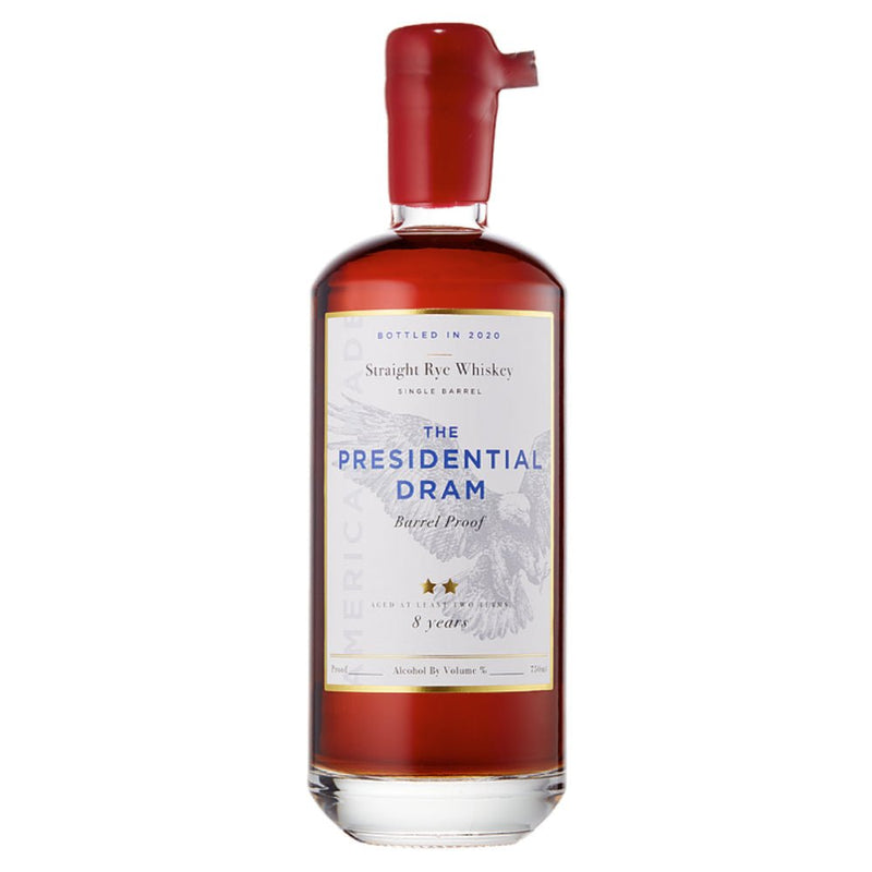 The Presidential Dram 8 Year Old Barrel Proof 2020 Release - Main Street Liquor