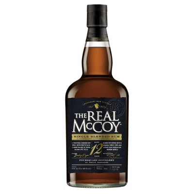 The Real McCoy 12 Year Aged Rum - Main Street Liquor