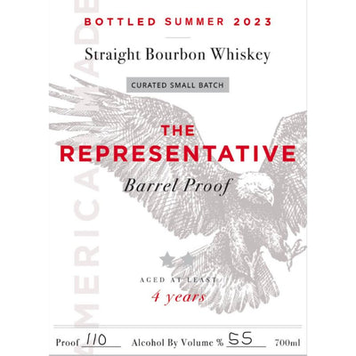 The Representative Barrel Proof 4 Year Old Bourbon Summer 2023 Release - Main Street Liquor