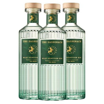The Sassenach Wild Scottish Gin 3 Bottle Bundle - Main Street Liquor