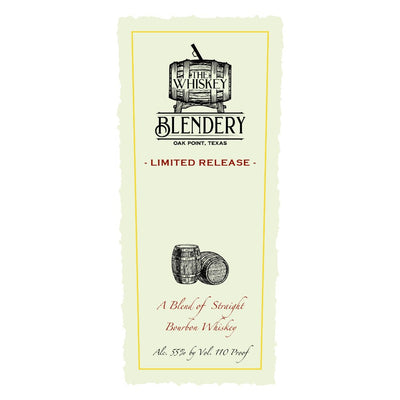 The Whiskey Blendery Limited Release Blend of Straight Bourbons - Main Street Liquor