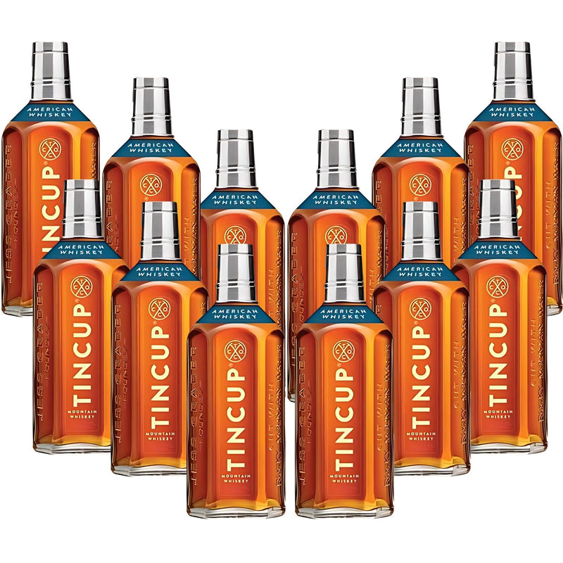 Tincup American Whiskey 12 - Bottle Bundle - Main Street Liquor