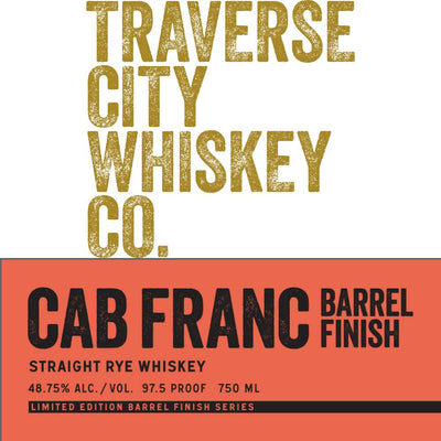 Traverse City Whiskey Co. Cab Franc Barrel Finish - Main Street Liquor