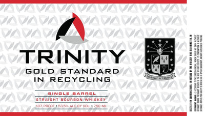 Trinity Single Barrel Straight Bourbon Whiskey 107 Proof - Main Street Liquor