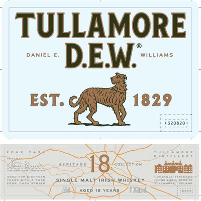 Tullamore Dew Heritage Collection 18 Year Old - Main Street Liquor