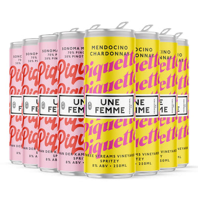 Une Femme Piquette Summer Mixed 8pk - Main Street Liquor