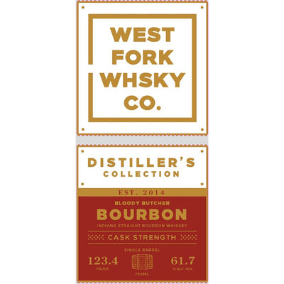 West Fork Distiller’s Collection Bloody Butcher Bourbon - Main Street Liquor