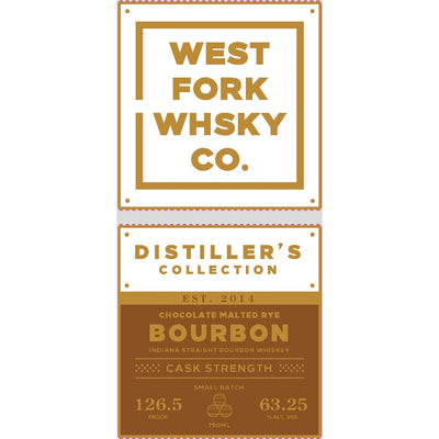 West Fork Distiller’s Collection Chocolate Malted Rye Bourbon - Main Street Liquor