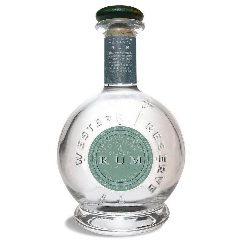 Western Reserve Organic Silver Rum - Main Street Liquor