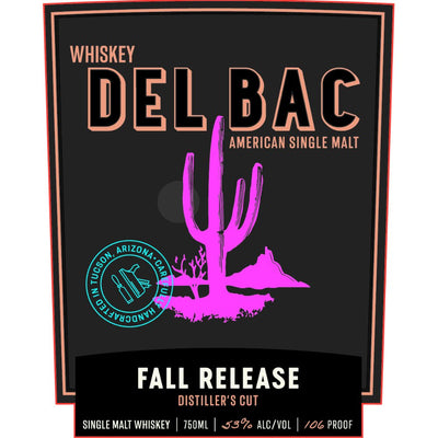 Whiskey Del Bac American Single Malt Fall 2023 Distiller’s Cut - Main Street Liquor