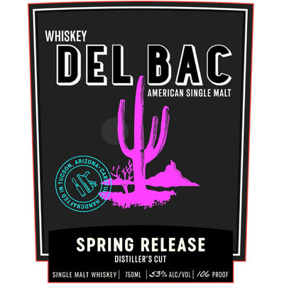 Whiskey Del Bac American Single Malt Spring 2023 Distiller’s Cut - Main Street Liquor