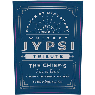 Whiskey JYPSI Tribute The Chief’s Reserve Blend by Eric Church - Main Street Liquor