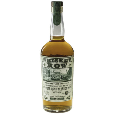 Whiskey Row Straight Bourbon - Main Street Liquor