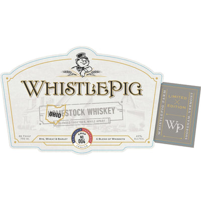 WhistlePig Ohio Stock Whiskey - Main Street Liquor