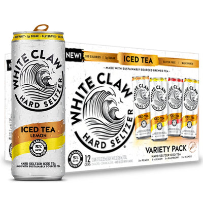 White Claw Hard Seltzer Iced Tea Variety Pack - Main Street Liquor