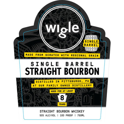 Wigle 8 Year Old Single Barrel Straight Bourbon - Main Street Liquor