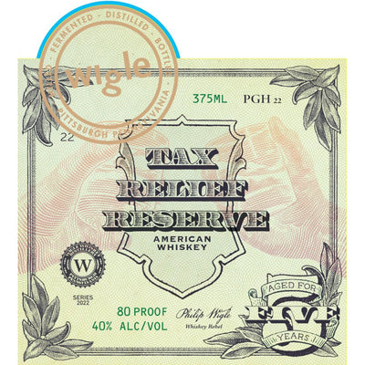 Wigle Tax Relief Reserve American Whiskey - Main Street Liquor