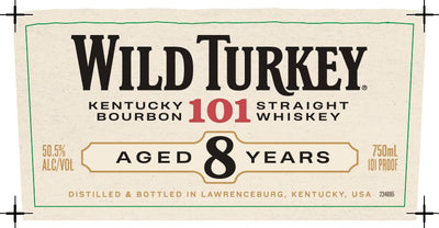 Wild Turkey 101 8 Year Kentucky Straight Bourbon Whiskey - Main Street Liquor