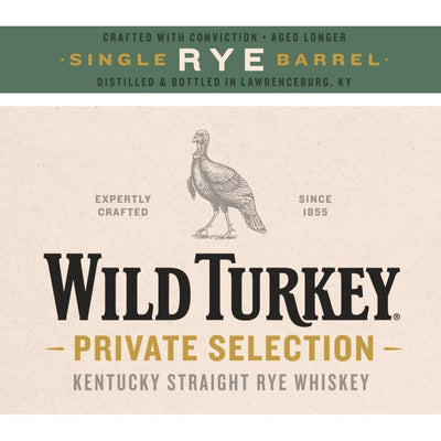 Wild Turkey Private Selection Single Barrel Rye Whiskey - Main Street Liquor