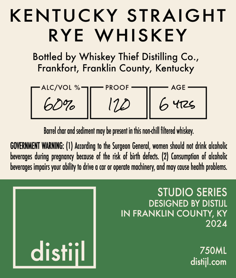 Will & A Way 6 - Year Kentucky Straight Rye Whiskey - 120 Proof - Main Street Liquor