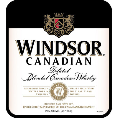 Windsor Canadian Diluted Blended Canadian Whisky - Main Street Liquor