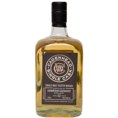 WM Cadenhead Linkwood-Glenlivet 12 Year Old Single Malt - Main Street Liquor
