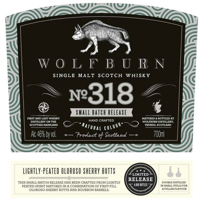 Wolfburn No. 318 Small Batch Release - Main Street Liquor
